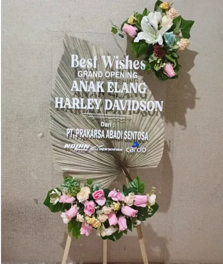 Papan Akrilik Ucapan Grand Opening Kota Tangerang